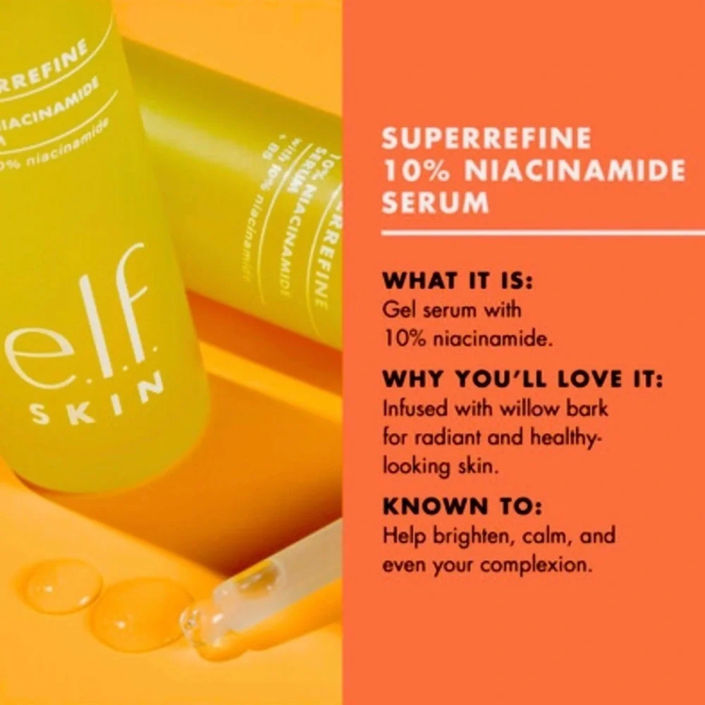 Elf Skin Super Refine 10% Niacinamide Serum .94oz